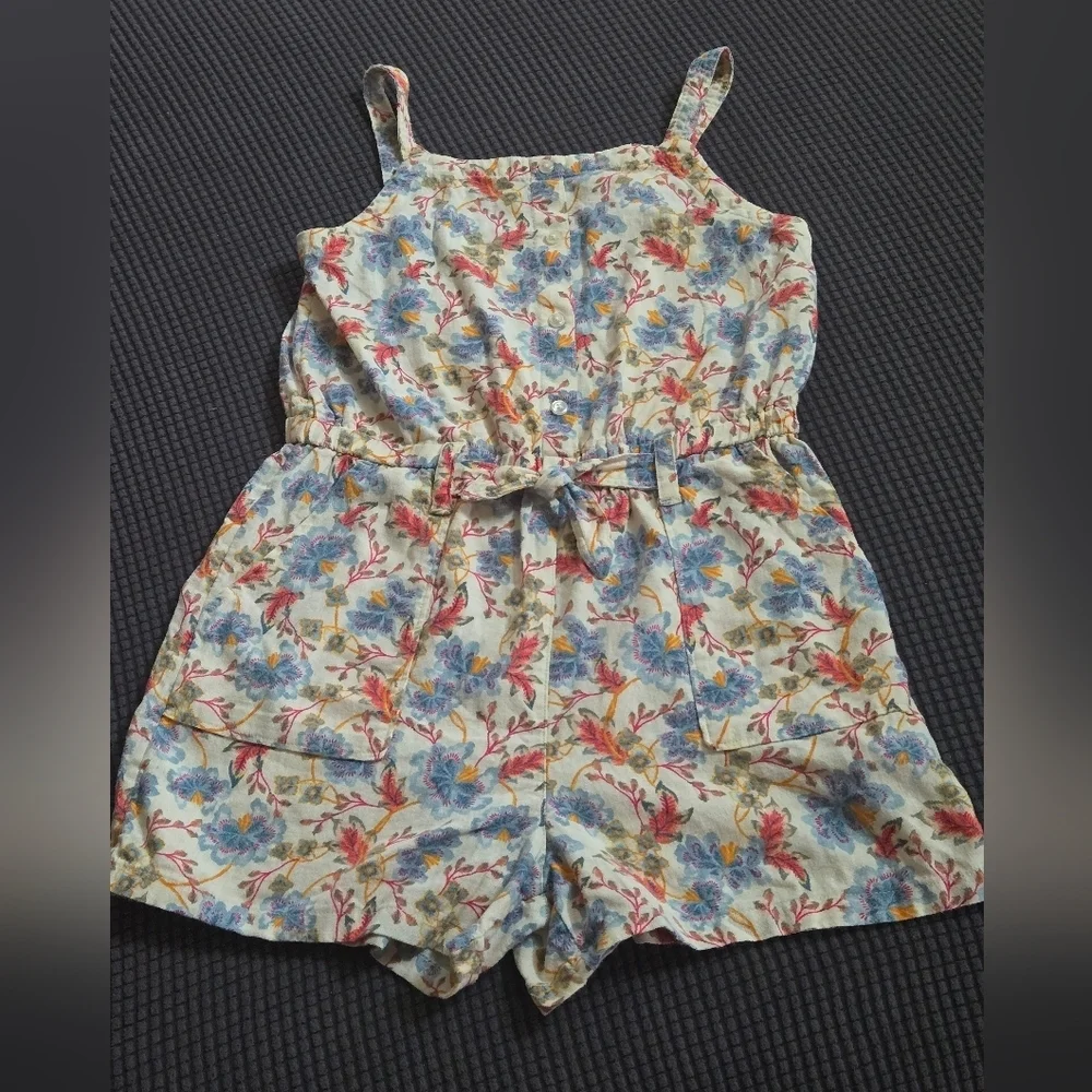 Old Navy Kids Floral Romper - Multicolor